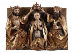 Xvie Siecle Et Avant | Jan Muller Le Couronnement De La Vierge - Altenburg En Thuringen. Vers 1500