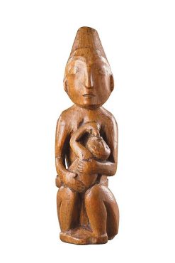 Art Tribal | Finch and Co Figure De Maternite Tres Ancienne De La Cote Nord-Ouest Du Pacifique