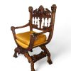 Napoleon Iii | Jean-François Regis Deux Fauteuils Neo-Gothique