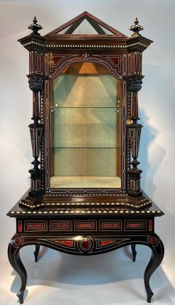 Nouveautes | Robin Kowalski Antiques Vitrine Espagnole Du Xixe Siecle