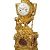 Horloges, Cartels | Kollenburg Antiquairs Pendule D'Epoque Louis Xvi, Le Roy