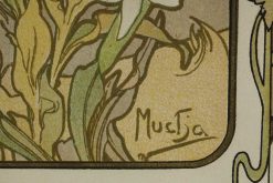 Gravures Anciennes | Galerie Tourbillon Les Fleurs - Alphonse Mucha (1860-1939)