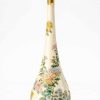 Xixe Siecle | Mastromauro Japanese Art Vase Satsuma A Decor D'Un Jardin De Chrysanthemes