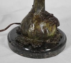 Art Nouveau | Galerie Lauretta Lampe En Bronze Art Nouveau Ludwig Beck 1895