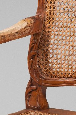 Louis Xv | Galerie Delvaille Importante Suite De Quatre Grands Fauteuils A La Reine