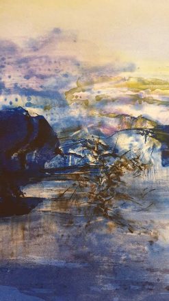 Gravures Anciennes | Castellino Fine Arts Composition 1981 - Zao Wou-Ki (1920 - 2013)