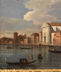 Louis Xvi | Antichità Castelbarco Giacomo Guardi (1764 - 1835), Vue De Venise Avec Le Canal De La Giudecca Et L'Eglise Des Gesuati