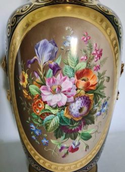 Louis-Philippe | Anne Besnard Vases En Porcelaine D'Epoque Restauration