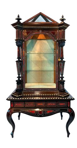 Nouveautes | Robin Kowalski Antiques Vitrine Espagnole Du Xixe Siecle