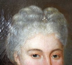 Louis Xiv | GSLR Antiques Ecole Francaise Du Xviiie Siecle, Portrait De Dame