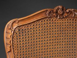 Louis Xv | Galerie Delage Paire De Fauteuils Cannes A La Reine Par Jean Avisse