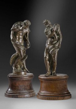 Xviie Siecle | Desmet Galerie Jupiter & Saturn, Italie 17E Siecle