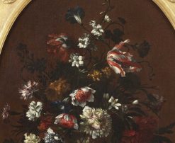 Louis Xiv | Riccardo Moneghini Vase De Fleurs - Nicolas Baudesson (1611 - 1680)