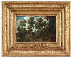 Nouveautes | Jan Muller Lucas Van Uden (1595-1672). Deux Paysages Animes