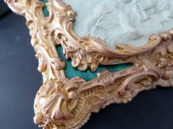 Objets De Vitrine | Antiquités Biau Boite En Malachite, Bronze Et Porcelaine Epoque Napoleon Iii