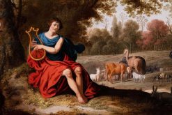 Nouveautes | Galerie FC Paris Orphee Charmant Les Animaux. Ecole Hollandaise Vers 1650