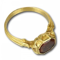 Bijouterie, Joaillerie | Matthew Holder Bague Renaissance En Or Avec Un Grenat Hessonite