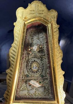 Art Sacre, Objets Religieux | Le jardin des Moines Monstrance Reliquaire Saint Liberat Xviiie Siecle