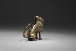 Moyen Age | Emmanuel Soubielle Works of Art Petit Lion En Bronze Ou Etain, Xve Siecle