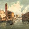 Napoleon Iii | Romano Ischia Venise, Le Grand Canal A Cannaregio - Giuseppe Riva (1834-1916)