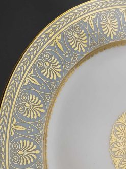 Ceramiques, Porcelaines | L'orfèvrerie lyonnaise Assiette Manufacture Imperiale Sevres 1862