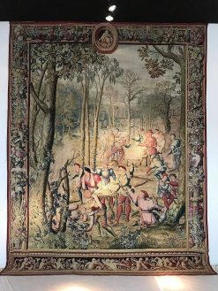 Tapisserie & Tapis | Galerie Pellat de Villedon Tapisserie De La Manufacture Royale Des Gobelins Commandee Par Louis Xiv