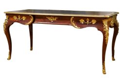 Mobilier | Galerie Pellat de Villedon Exceptionnel Bureau Plat D'Antoine Robert Gaudreaus