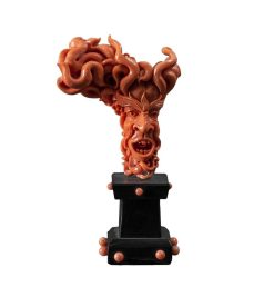 Annees 50-60 | Allemandi Fine Art Corail Rouge Sculpte Representant Une Figure Grotesque