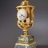 Horloges, Cartels | Richard Redding Antiques Pendule De Cheminee En Forme De Vase Empire Medicis Par Laurent A Paris