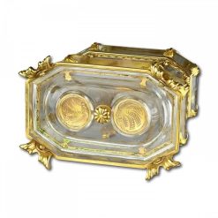 Objets De Vitrine | Matthew Holder Exceptionnel Necessaire En Cristal De Roche Monte Sur Or