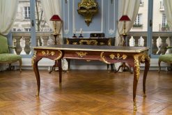 Mobilier | Galerie Pellat de Villedon Exceptionnel Bureau Plat D'Antoine Robert Gaudreaus