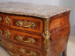 Louis Xv | Gérardin et Cie Commode Tombeau Estampillee Tairraz Xviiie Siecle