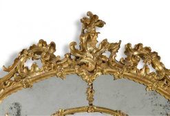 Miroirs, Trumeaux | Galerie Sylvain Levy Alban Grand Miroir Italien Rococo A Parecloses Vers 1750