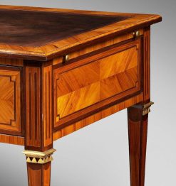 Louis Xvi | Galerie Delvaille Bureau A Caisson D'Epoque Louis Xvi