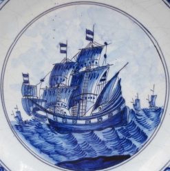 Ceramiques, Porcelaines | Anne Besnard Assiettes En Delft, Fin Xviie Siecle