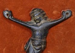 Moyen Age | Conservatoire Sakura Christ En Bronze Dore, France 13E Siecle