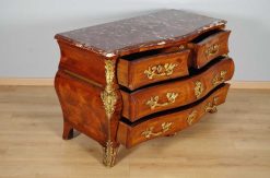 Regence | Antiquités Saint Jean Commode Tombeau Epoque Regence