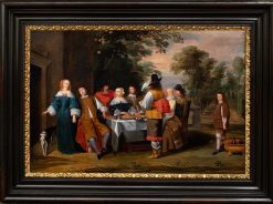 Xviie Siecle | Galerie FC Paris Banquet Dans Un Parc - Christoffel Jacobsz Van Der Laemen (1606-1651)