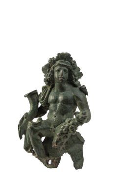 Archeologie | Cavagnis Lacerenza Figure De Dionysos En Bronze, Romain 1Er Siecle Apres J.-C.