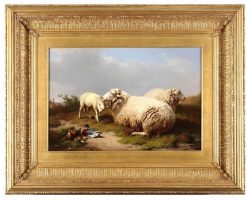 Xixe Siecle | Jan Muller Moutons Et Canards Au Repos - Eugene Verboeckhoven (1789-1881)