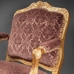 Regence | Laurent Chalvignac Paire De Larges Fauteuils Epoque Regence Xviiie Siecle