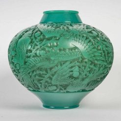 Art Deco | BG Arts 1924 Rene Lalique - Vase Aras