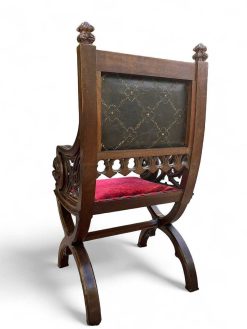 Napoleon Iii | Jean-François Regis Deux Fauteuils Neo-Gothique