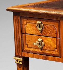 Louis Xvi | Galerie Delvaille Bureau A Caisson D'Epoque Louis Xvi