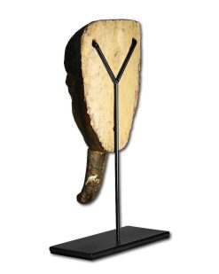 Archeologie | Matthew Holder Masque De Momie En Bois Peint, Egypte Periode Dynastique Tardive, Ca. 712 A 332 Av