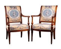 Directoire | Franck Baptiste Paris Paire De Fauteuils Pour Enfants Attribuee A G.Jacob Vers 1795