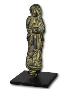 Art Sacre, Objets Religieux | Matthew Holder Figure En Bronze De Saint Jean L'Evangeliste, Xve Siecle