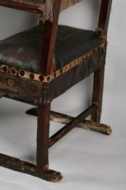 Louis Xiv | Costermans Antiquités Paire De Chaises A Bras Italie Xviie Siecle