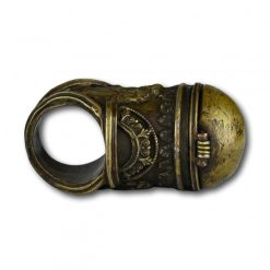 Bijouterie, Joaillerie | Matthew Holder Bague A Gant Renaissance En Bronze Ornee D'Un Encrier, Italie 16E /17E Siecle