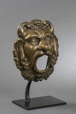 Renaissance | Galerie Sismann Bouche De Fontaine Masque De Lion En Bronze Dore Allemagne, Xvie-Xviie Siecle